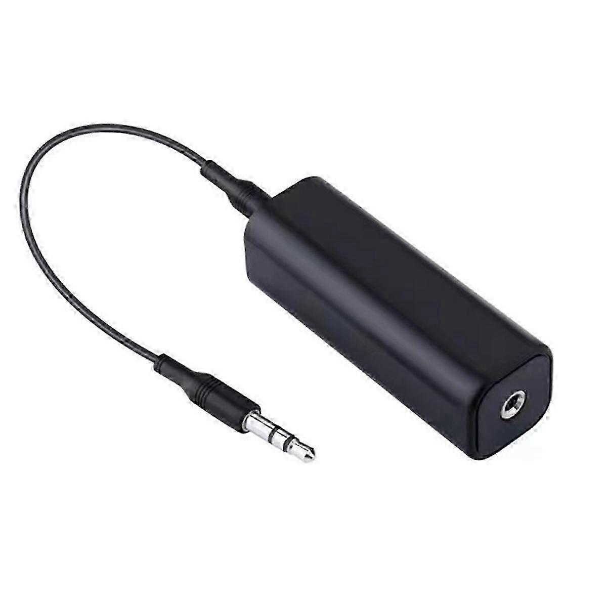 Noise Isolator for Ground Loop 3.5mm, Compatible with Car Audio Home Stereo Systems