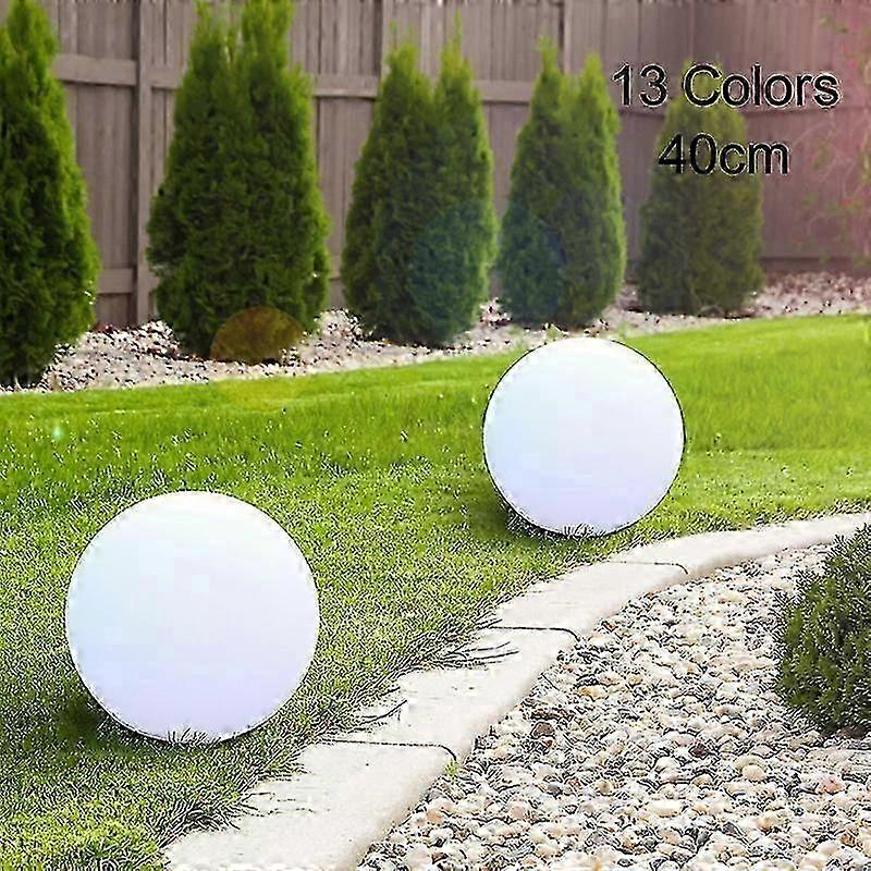 Floating beach ball with changeable colours and remote
