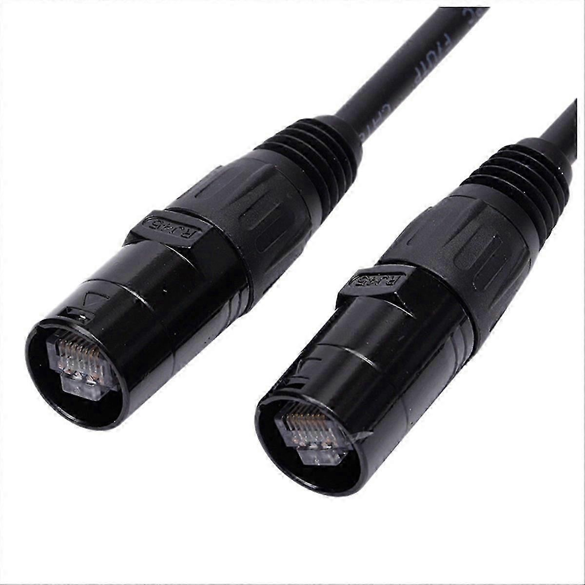 CAT6 Ethercon Cable EtherCON-Compatible RJ45 Connector,2 Meter