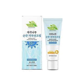 Hanchobit Birch Sap Mild Protective Cream Outdoor Protection Gentle Moisturizing Light Refreshing Skin Care