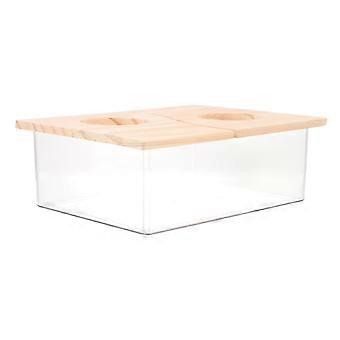 Hamsterbadewanne aus Acryl mit Deckel