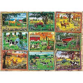 Postcards from the Farm Jigsaw Puzzle VV360