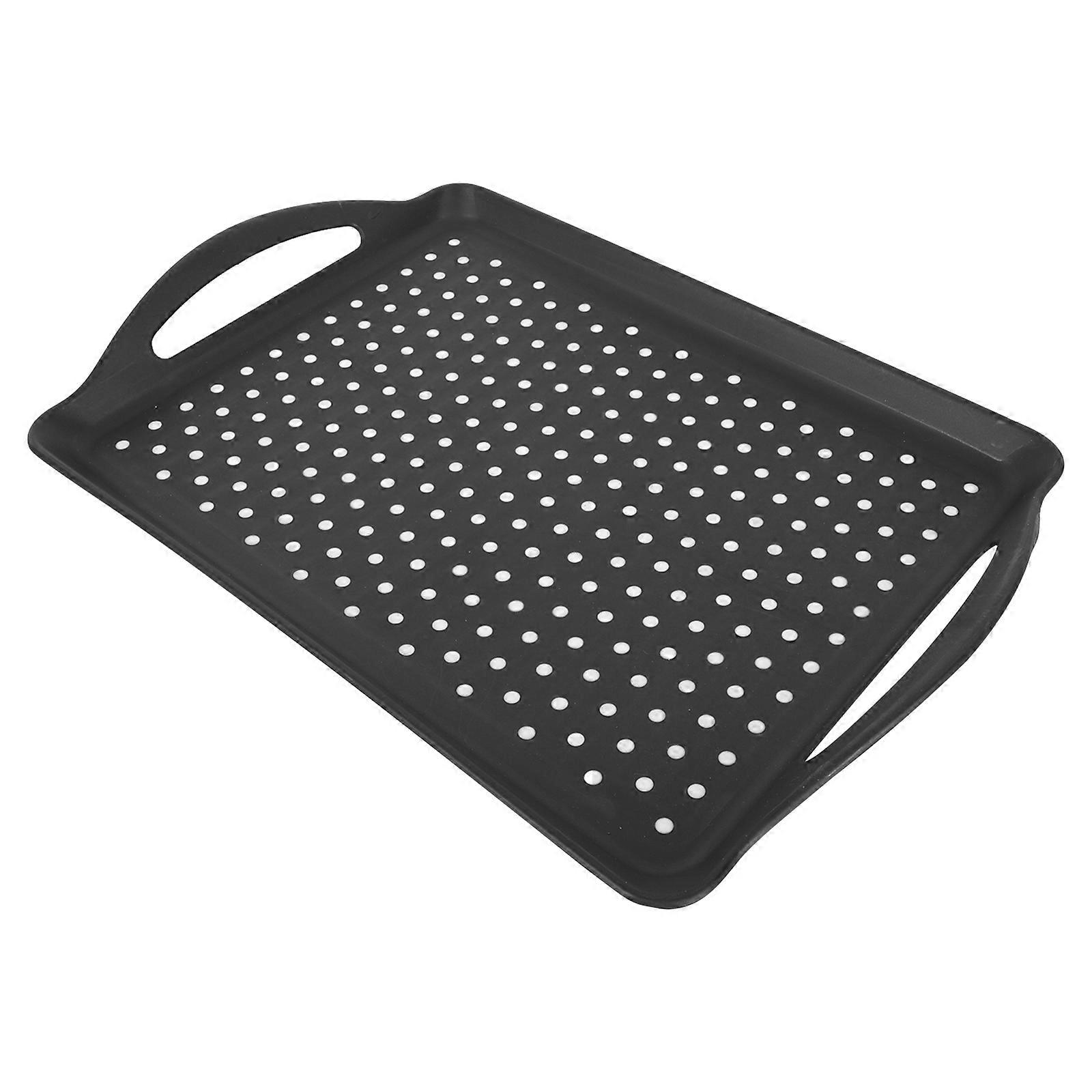Wave Point Rectangular Storage Tray with Handles for Storage 1Pcs