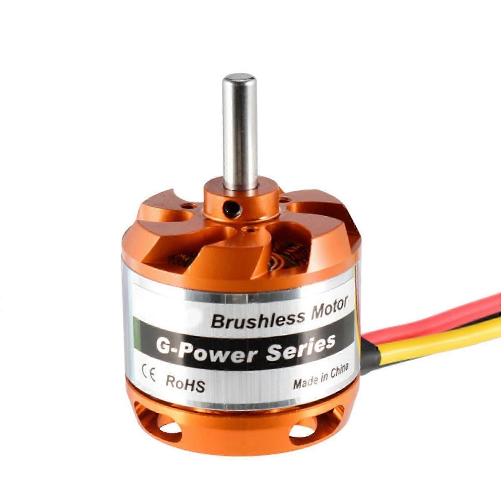 Premium D3536 High-Performance Metal Brushless Motor Speed Engine, Designed for Remote Control Hobby Models