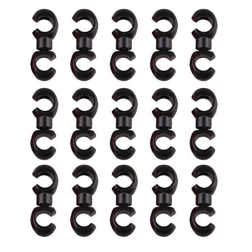 Handcuff Style Cable Fixing Buckle for Bikes with 40Pcs Clips