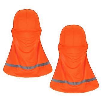 Reflective Skull Caps for Men Offering Cooling Function 2Pcs Sun Shade Hat