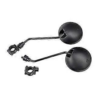 1/2pcs 360 Rotatable MTB Road Bike Motorcycle Bendable Hose Adjustable Rearview Mirrors Long Bicycle Rearview Handlebar Mirrors-JXLGV