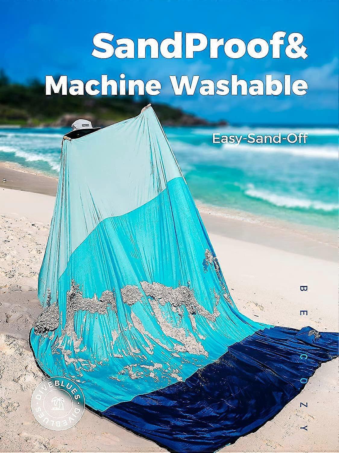 Extra Large Sand Free Beach Blanket 200x210cm