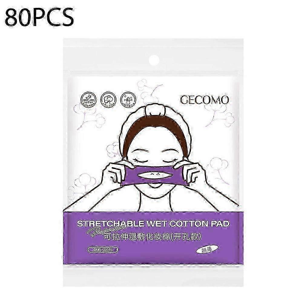Stretch Cotton Makeup Remover Pads