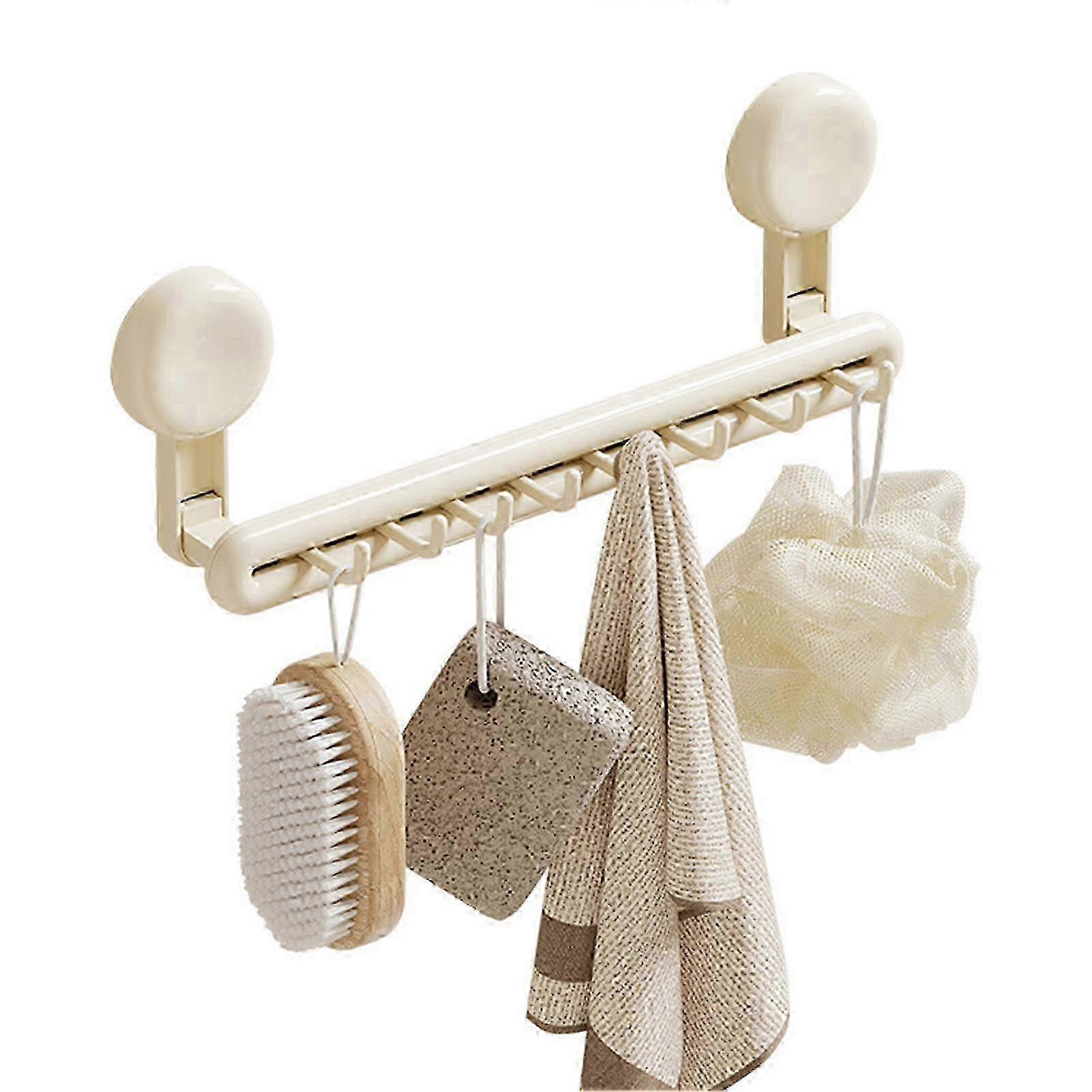Sturdy Plastic Towel Rack With Hanging Bar