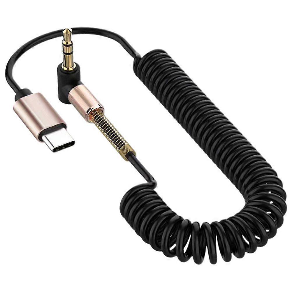 Type Headphone Adapter 3.5mm Audio Adapter for Car 4Pcs