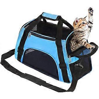 Airline-Approved Soft-Sided Pet Carrier Lightweight Waterproof Mesh Ventilation