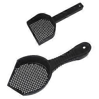 Kitty Cat Litter Scoop Small Holes Fine Shovel for indoor Dog Rabbits Hamster Snake Sifter Scooper