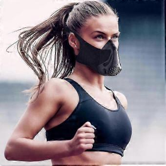 Men's High Altitude Training Mask with 24 Levels of Respiratory Resistance Enhancing Lung Capacity and Endurance compatible with All Sports Activities