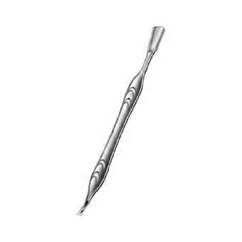 Easy Clean Alloy Cuticle Pusher Scraper For Professional Nail Grooming And Dead cell Exfoliation Foot Hand Maintenance