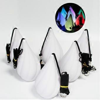 1Pcs Belly Dance Props Led Poi Ball Rgb Throwing Balls High Strobe Light-Up Toy Stage Performance Props Safe And Soft