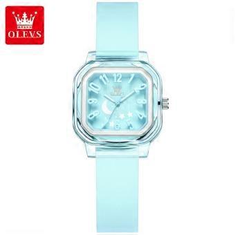 OLEVS 3711 Luminous Watches    Arabic Numerals Waterproof Fashionable Luminous Watch Quartz Watch for Woman
