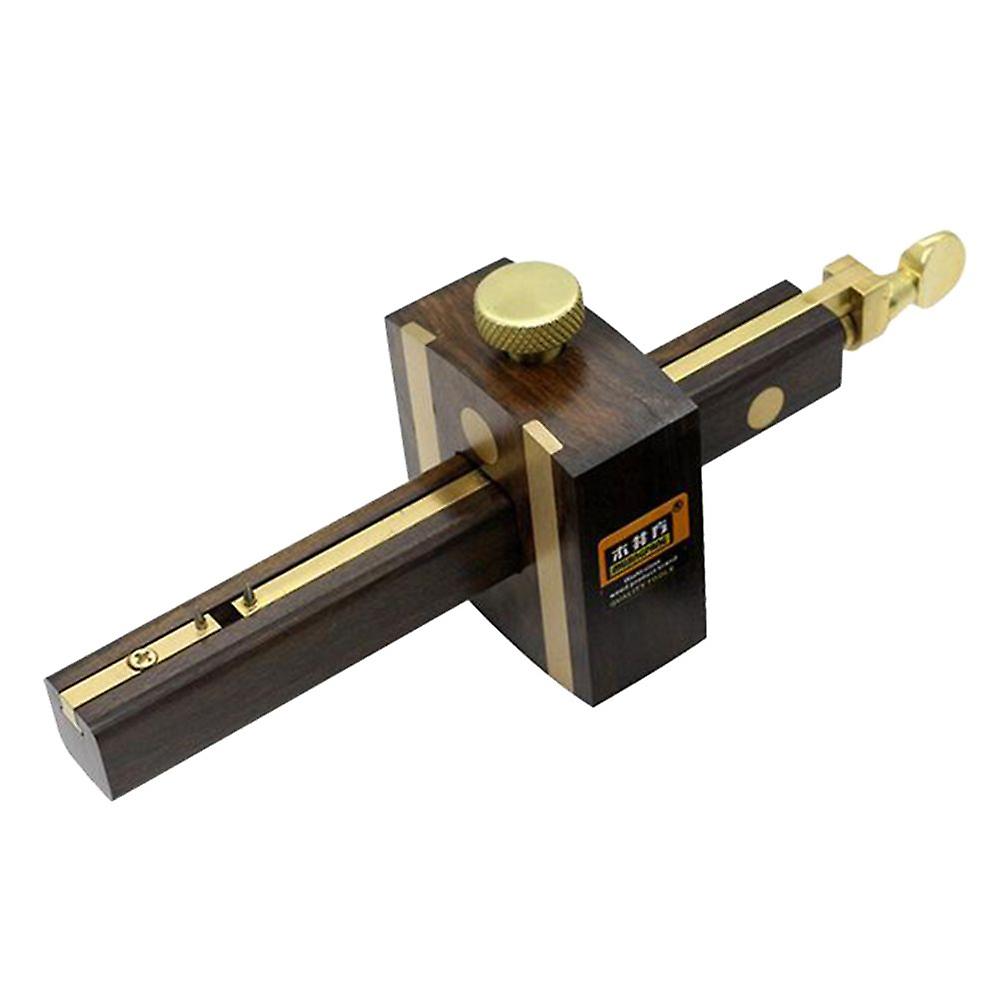Woodworking Marking Gauge Mortise Brass Woodworking Tool 8`` Style Multi-function 2