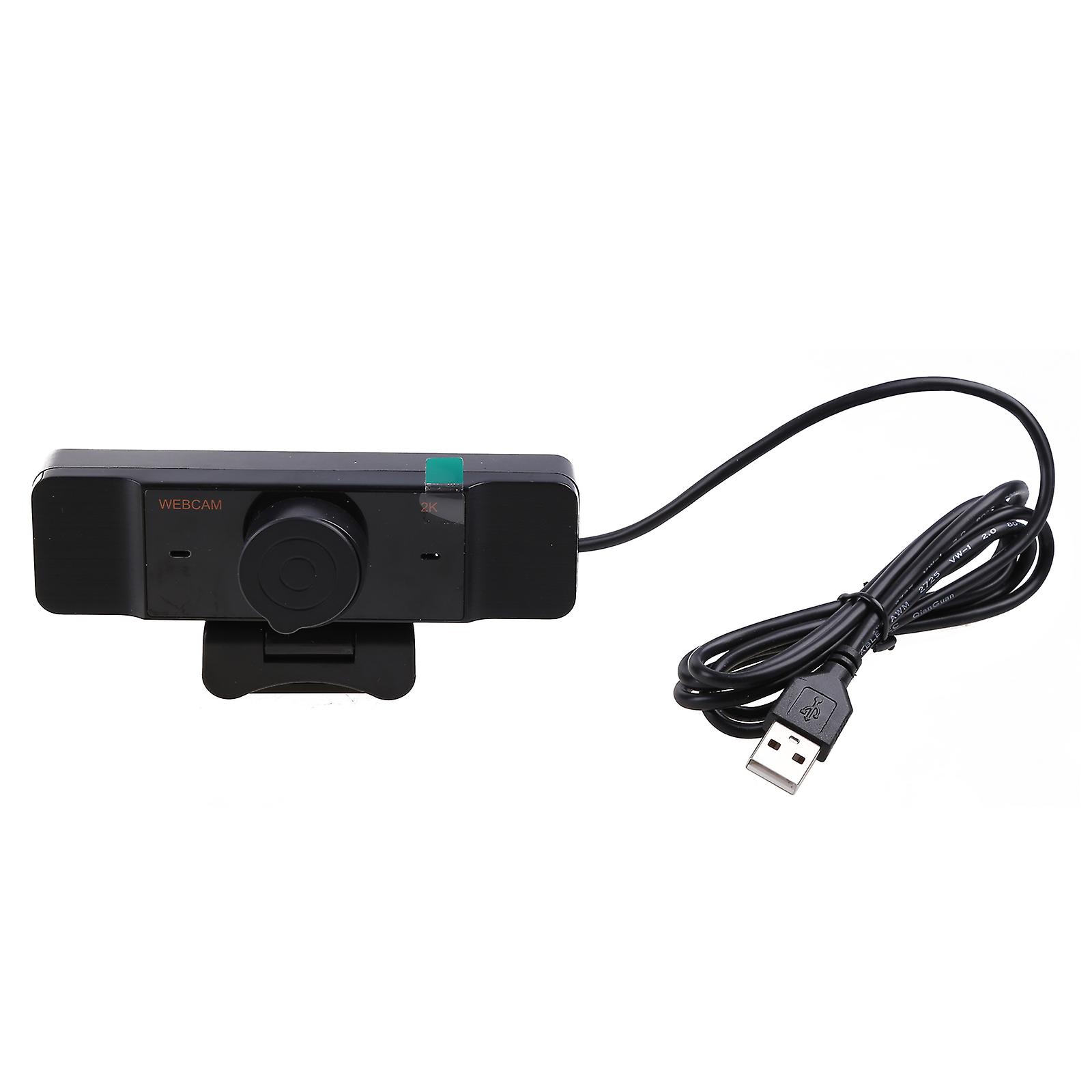 2K Computer High-D Webcam 1080p Widescreen Video Calling and Recording