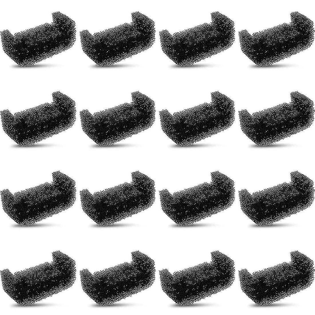 16pcs Sponge Filter for Cat Fountain Pet Fountain Foam Filter