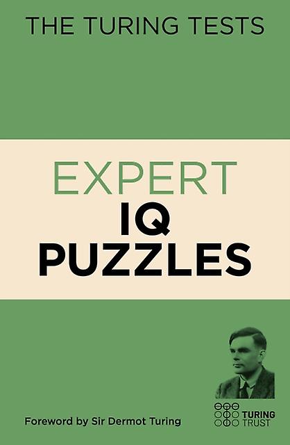 The Turing Tests Expert Iq Puzzles by Eric Saunders Paperback Book