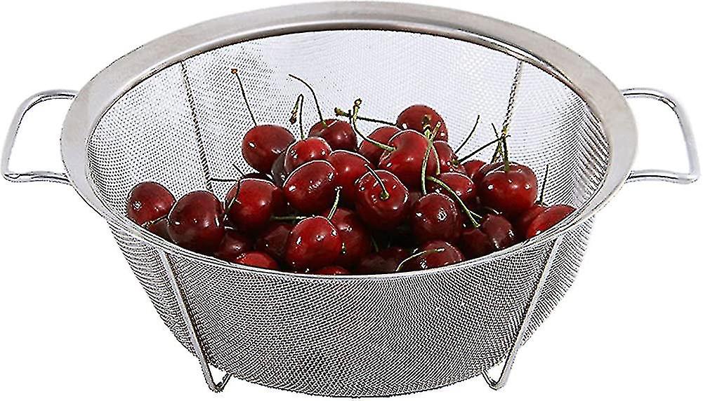 Mesh  Strainer Basket,acsergery 4 Quart Stainless Steel Fine Net