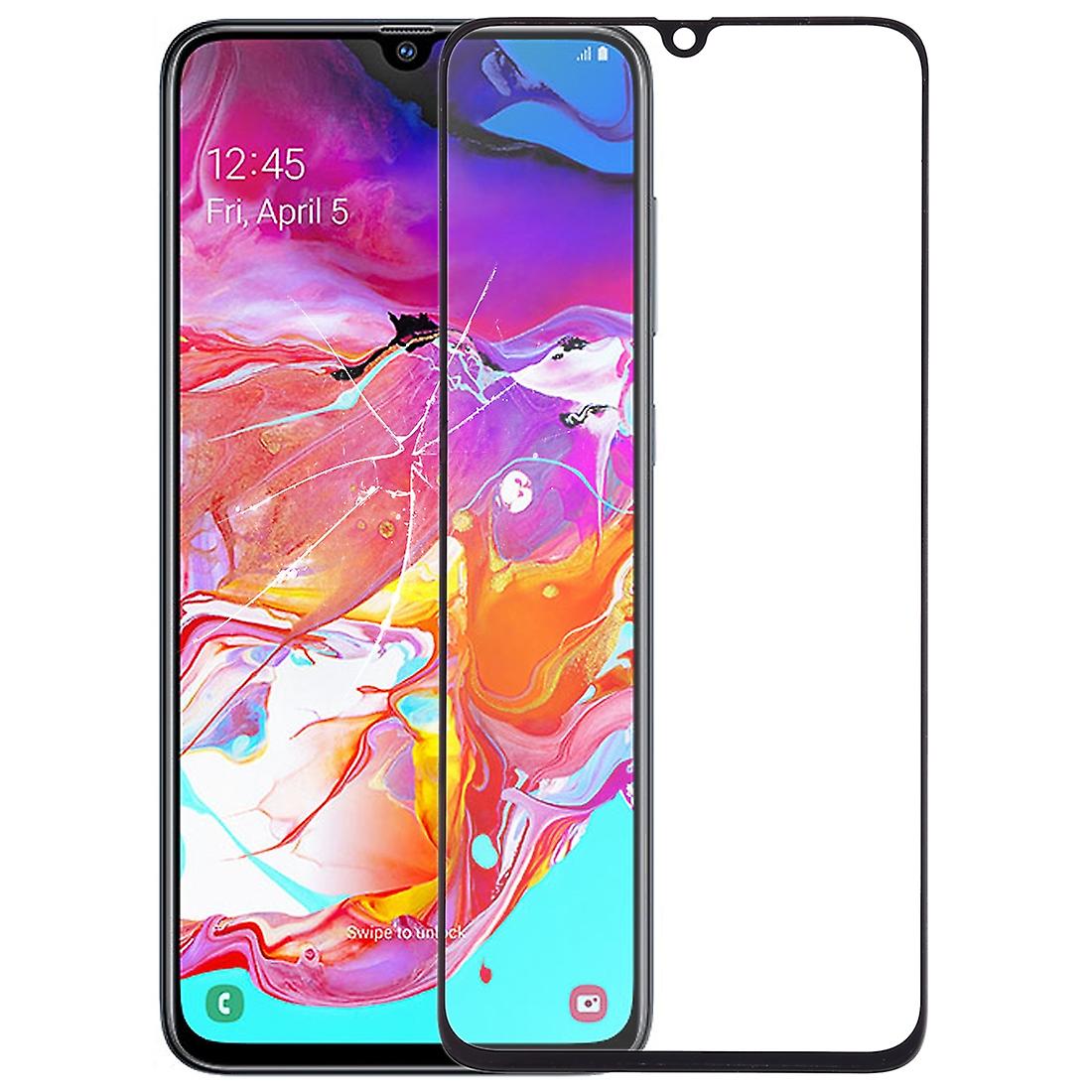 Front Screen Outer Gl Lens for Galaxy A70 multiicolour