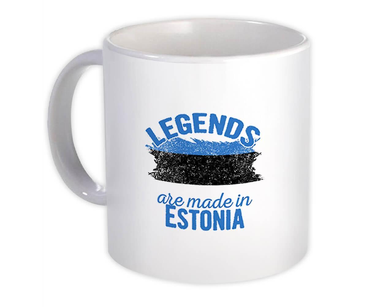 Legends are Made in Estonia: Gift Mug Flag