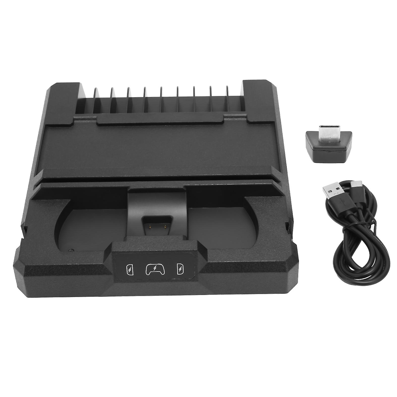 Nintendo Switch Dock with Charging, LED Display, and Storage Stand