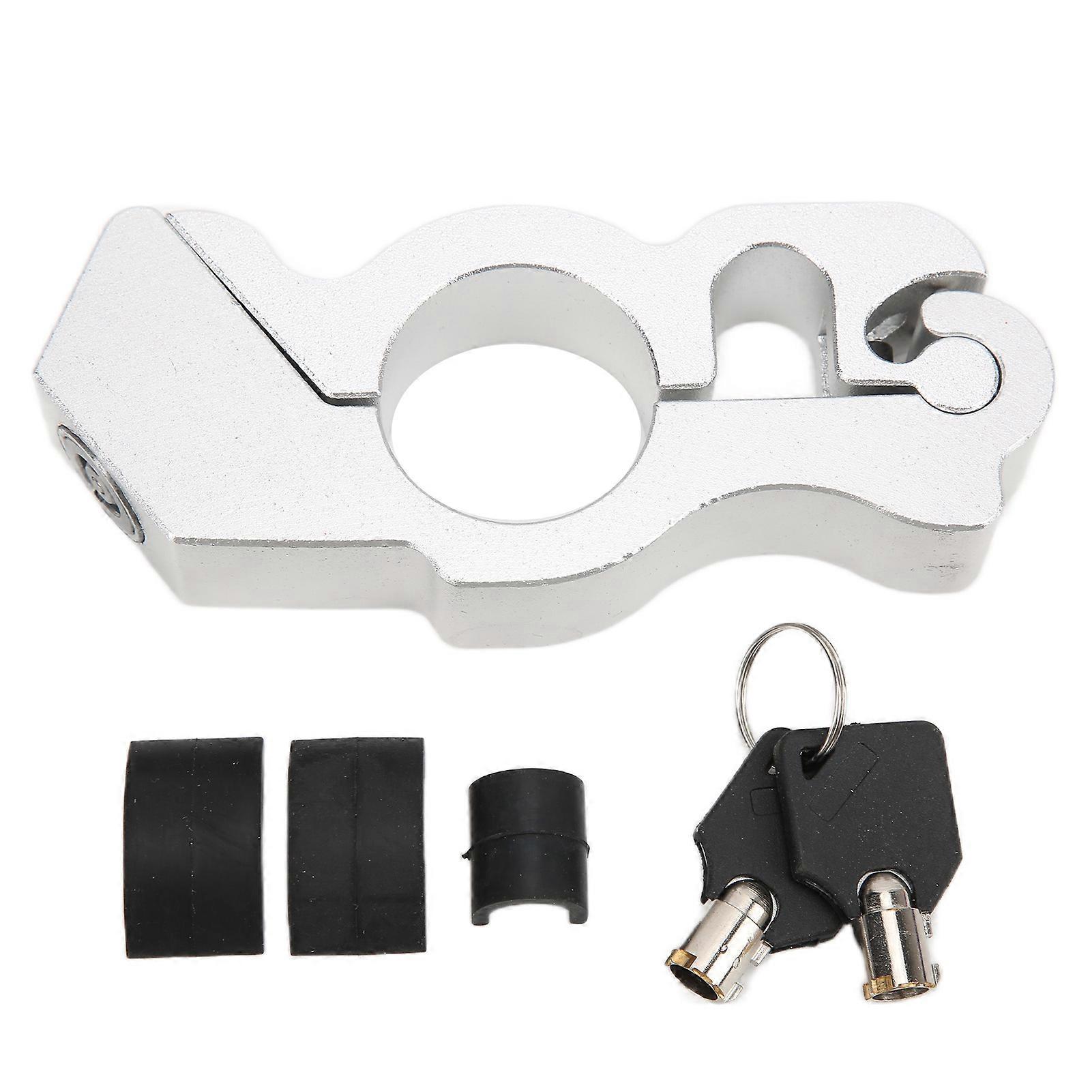 Motorcycle Handle Grip Lock,Motorcycle Handlebar Grip Safety Throttle Grip Lock Brake Levers Locks Class Leading Features