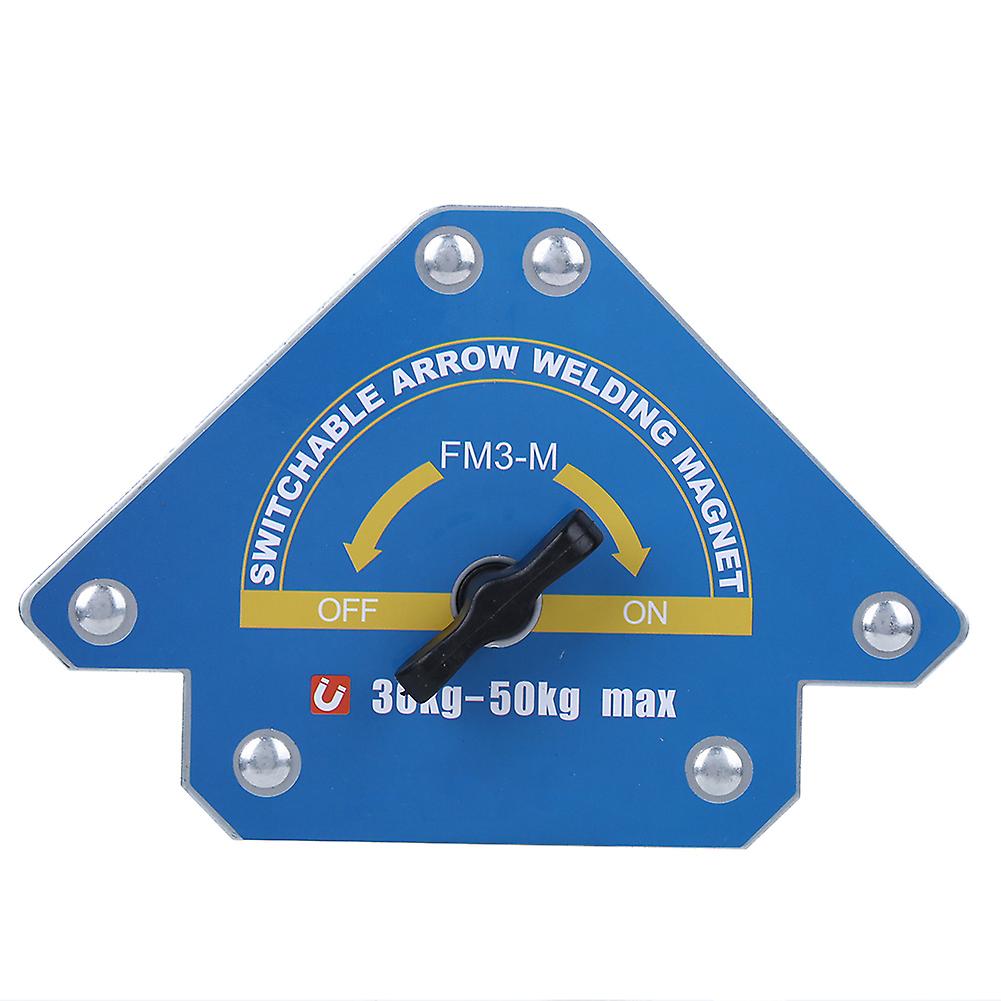 30 - 50KG Suction Welding & Soldering Magnet Locator Tool with Switch in Arrowing Shape