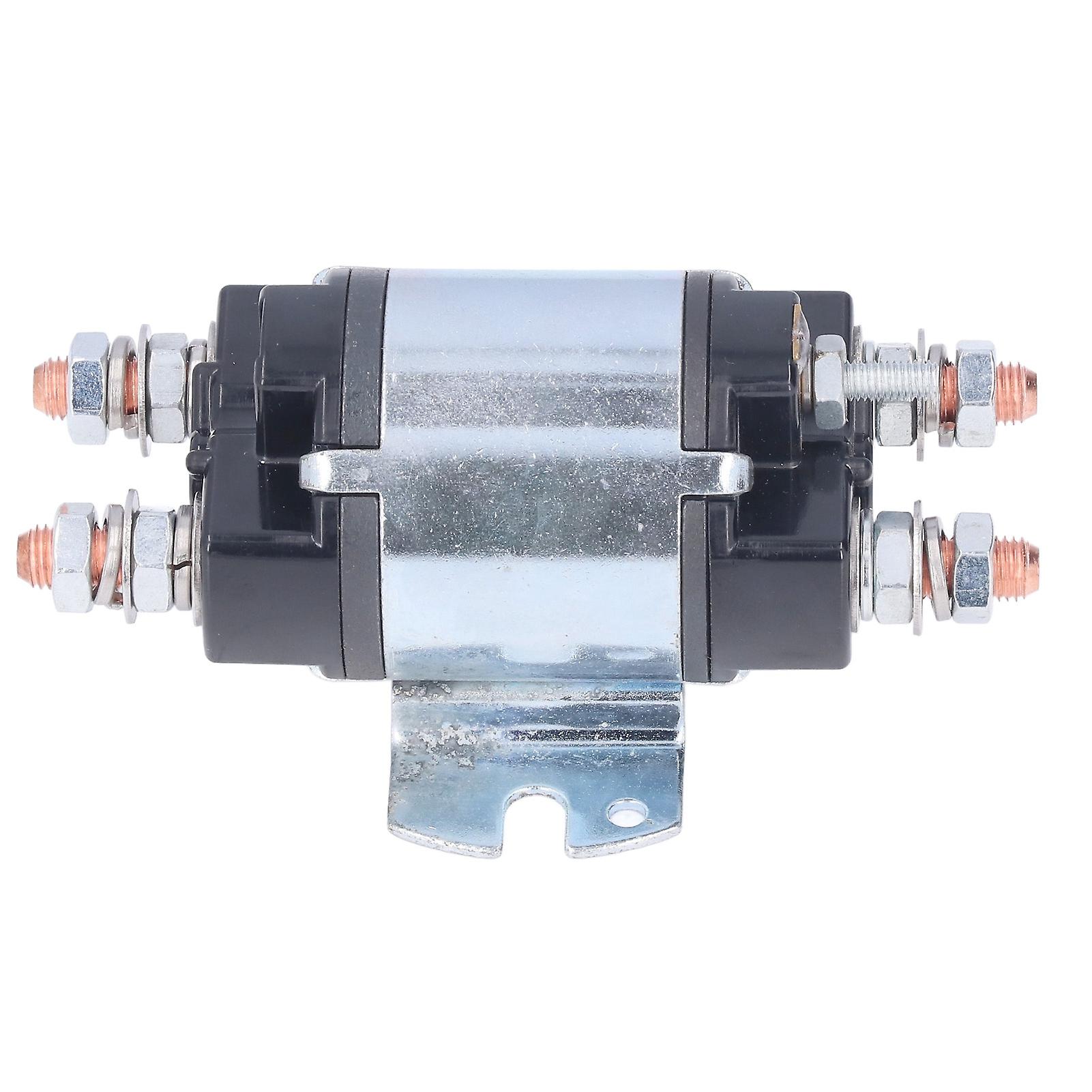 Winch Relay 2 Way 6 Pin 200A Normally Open Electronic Component Accessory for Automotive