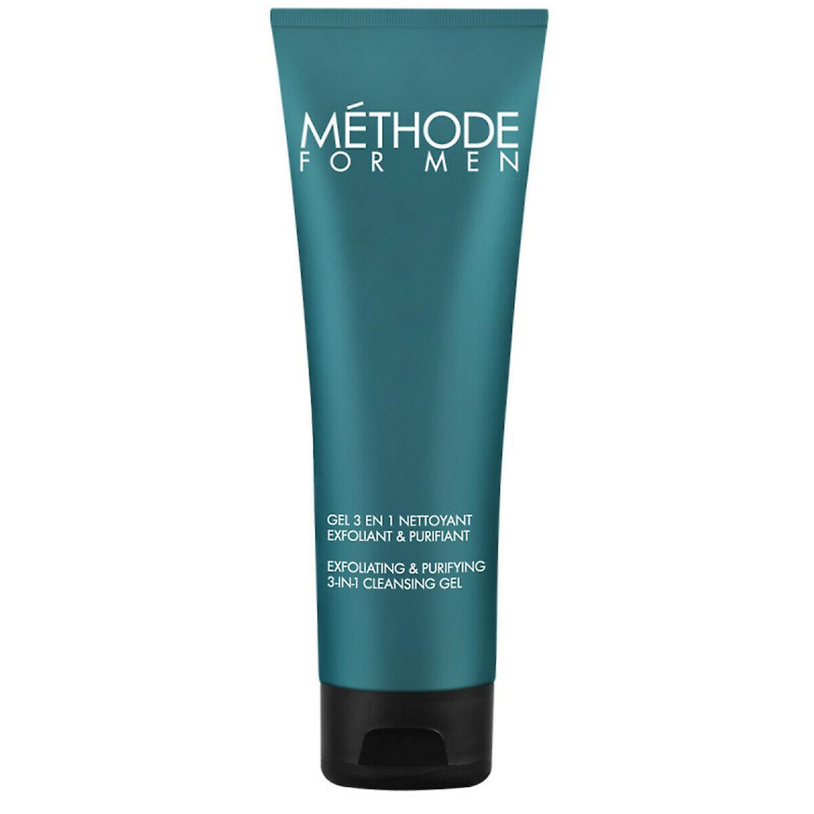 Méthode For Men - 3-in-1 Exfoliating & Purifying Cleansing Gel