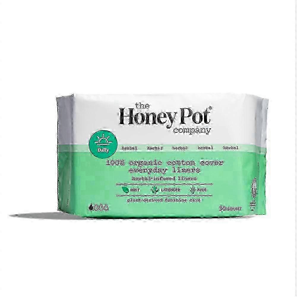 The Honey Pot Company Organic Herbal Pantiliner Pads, 30 Ea