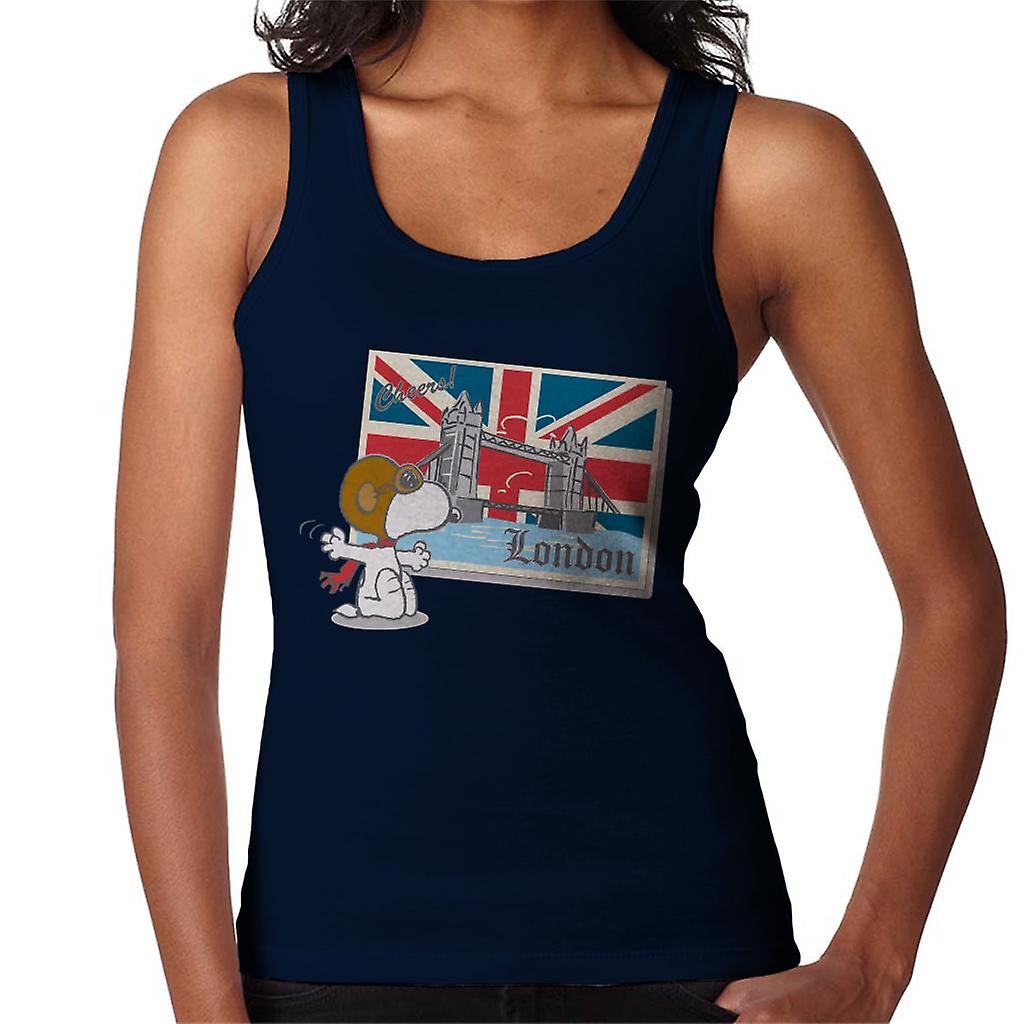 Peanuts Snoopy In London Women's Vest