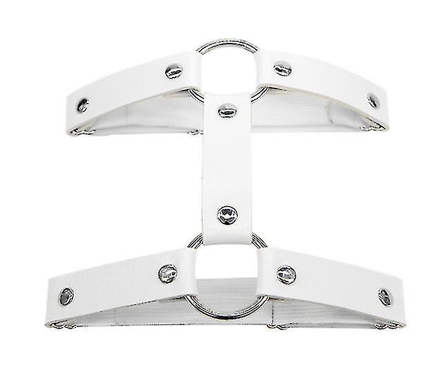 Gothique Double Rangée Jarretières Jambe Anneau Jambe Élastique Punk Harnais Jarretière Ceinture NIUNIU