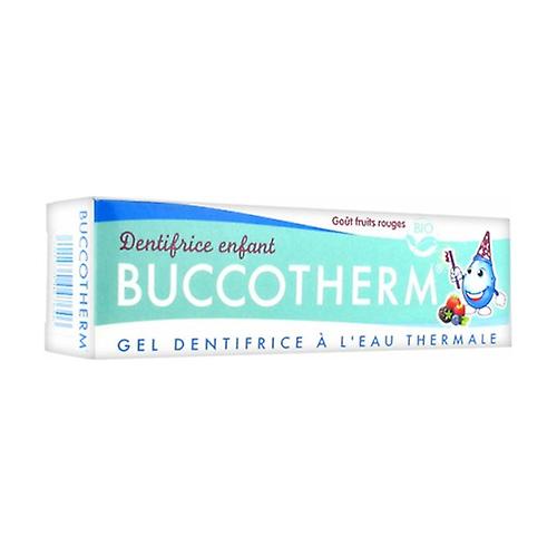 Buccotherm dentrifrices fruits red bio 50 ml of gel
