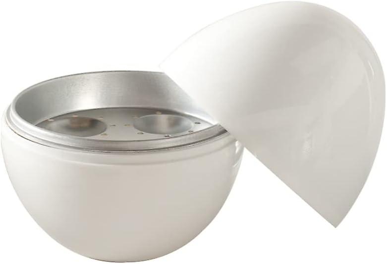 Microwave Egg Boiler, 4 Capacity, White