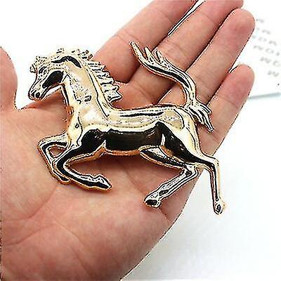 3d Metal Horse Car Window Bumper Body Sticker Badge Emblem Logo Decal Accessories Fit Decoration For Ferrari