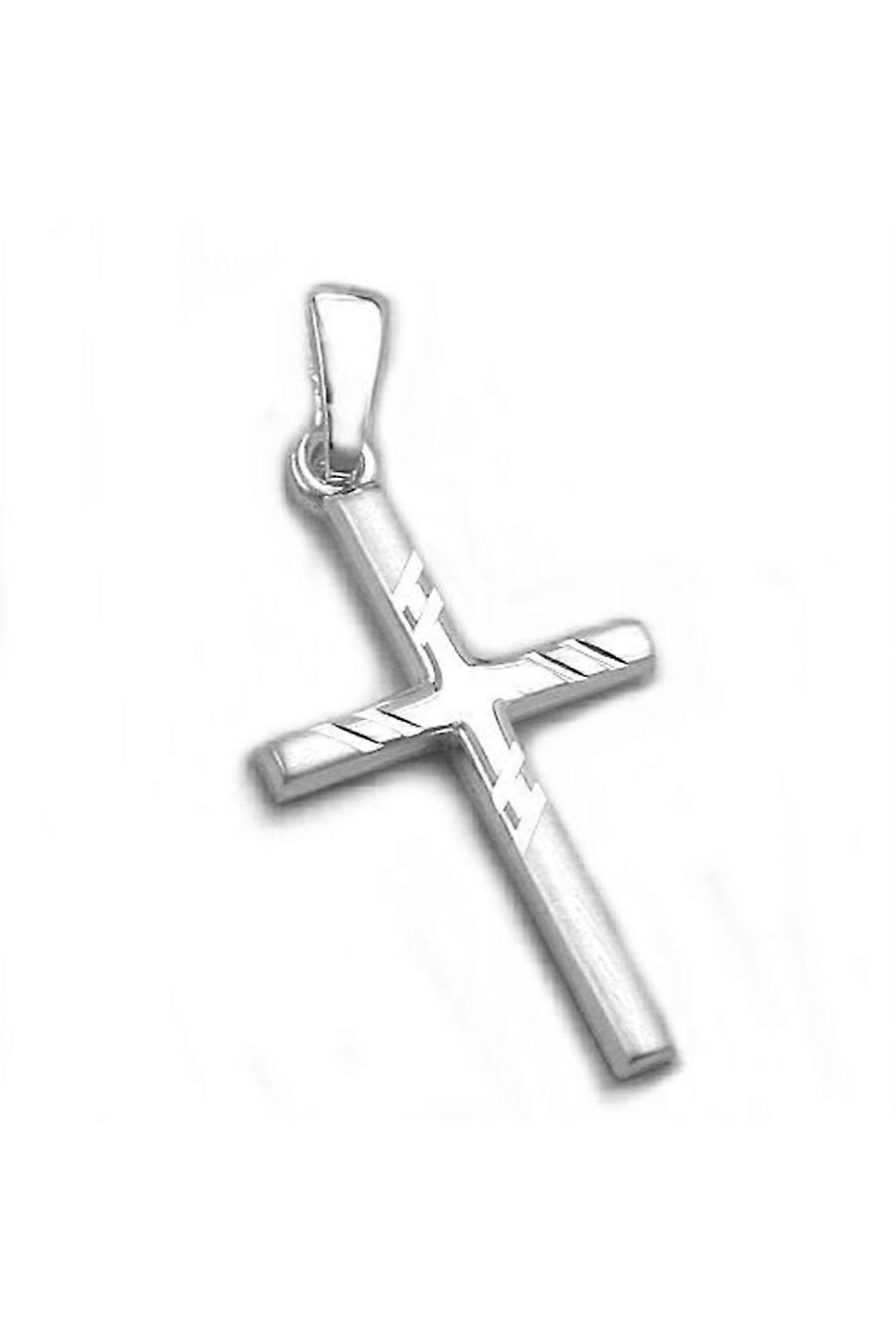 Pendant Cross Diamond Cut Silver 925 - Gl91273
