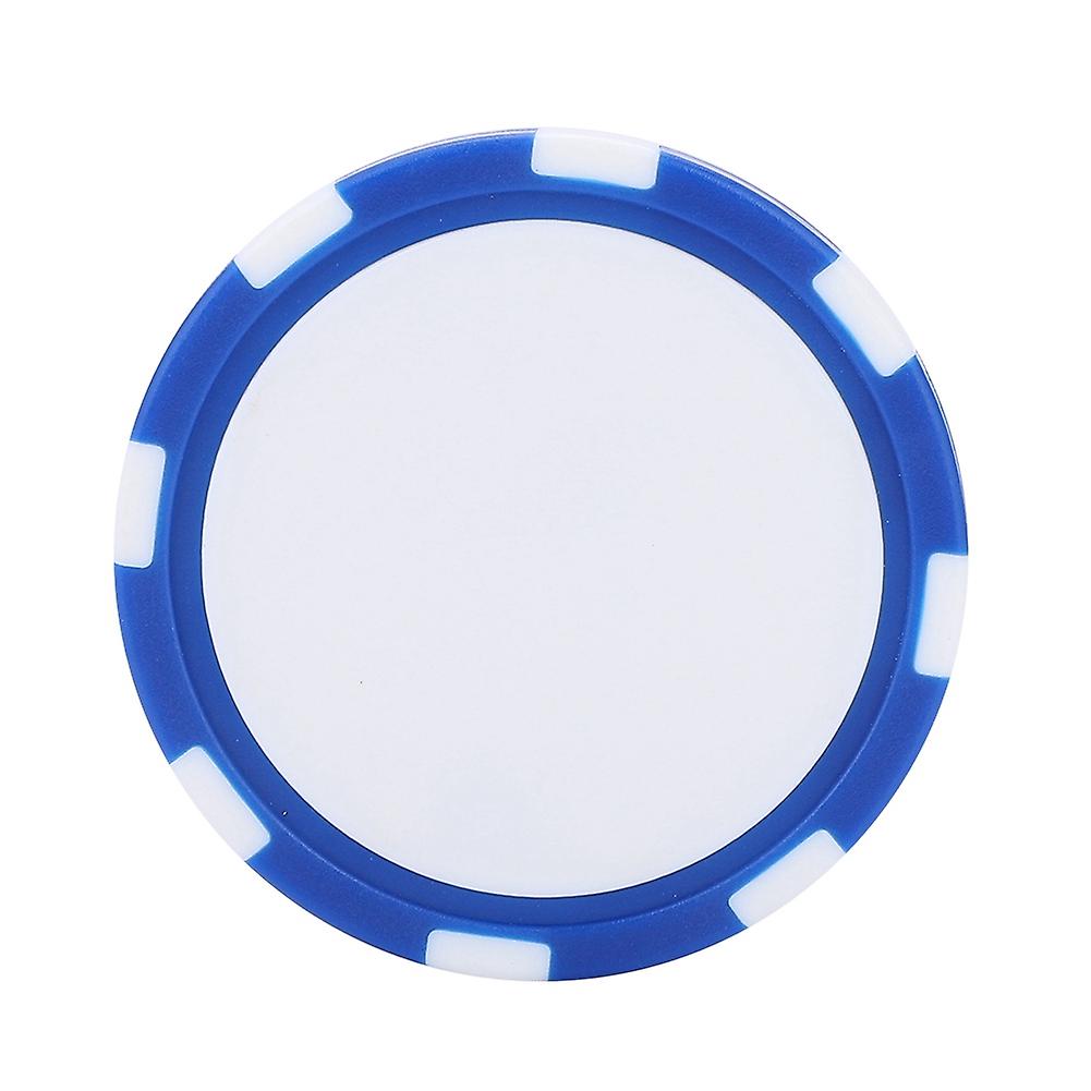 Lightweight Golf Marker Level Ball Marker Durable ABS Golf Poker Chip Golfer Gift Blue