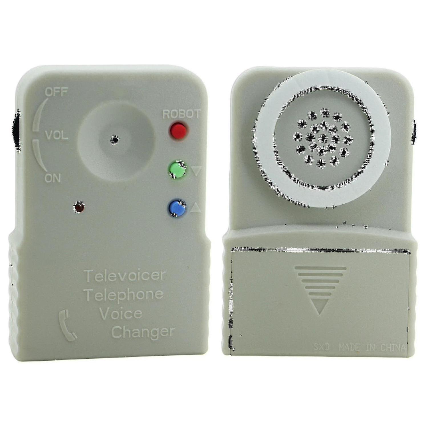 Alg Mini Wireless Multi Voice Changer Digitizer Microphone Disguiser Loudspeaker