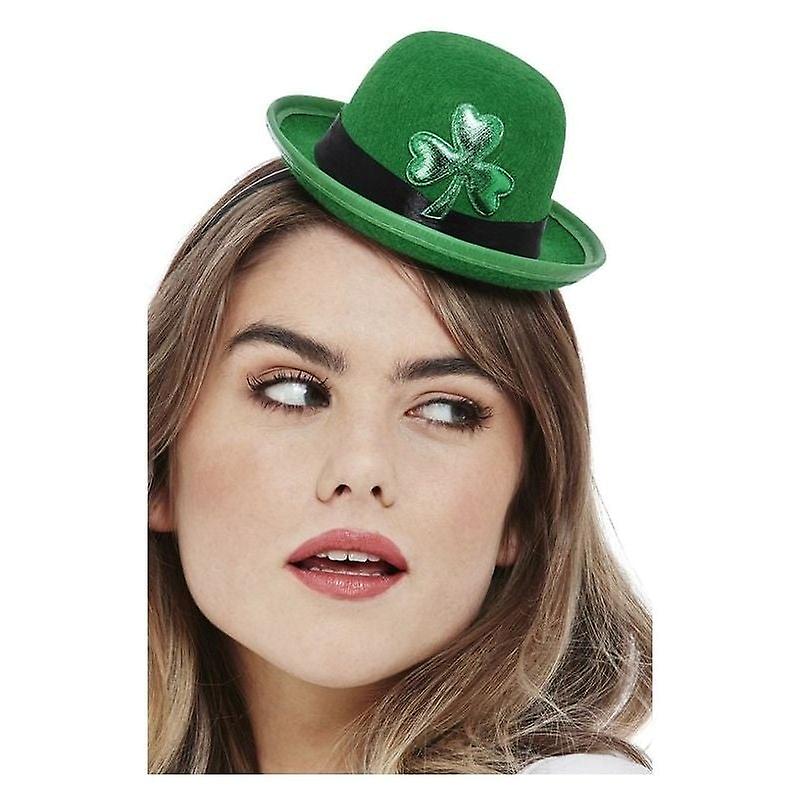 Paddys Day Mini Bowler Hat Felt 51123