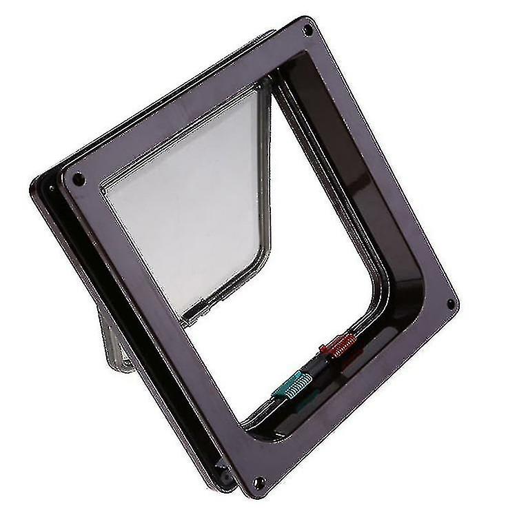 مانعة لتسرب الماء باب الحيوانات الأليفة للقطط و Doggie 4 طريقة قفل باب القط كبيرة للأبواب الخارجية الداخلية