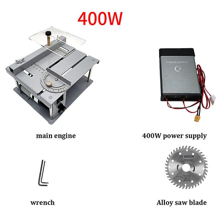 Electric Multi-functional Table Saw Speed Adjustable Desktop Woodworking Cutting Hine
