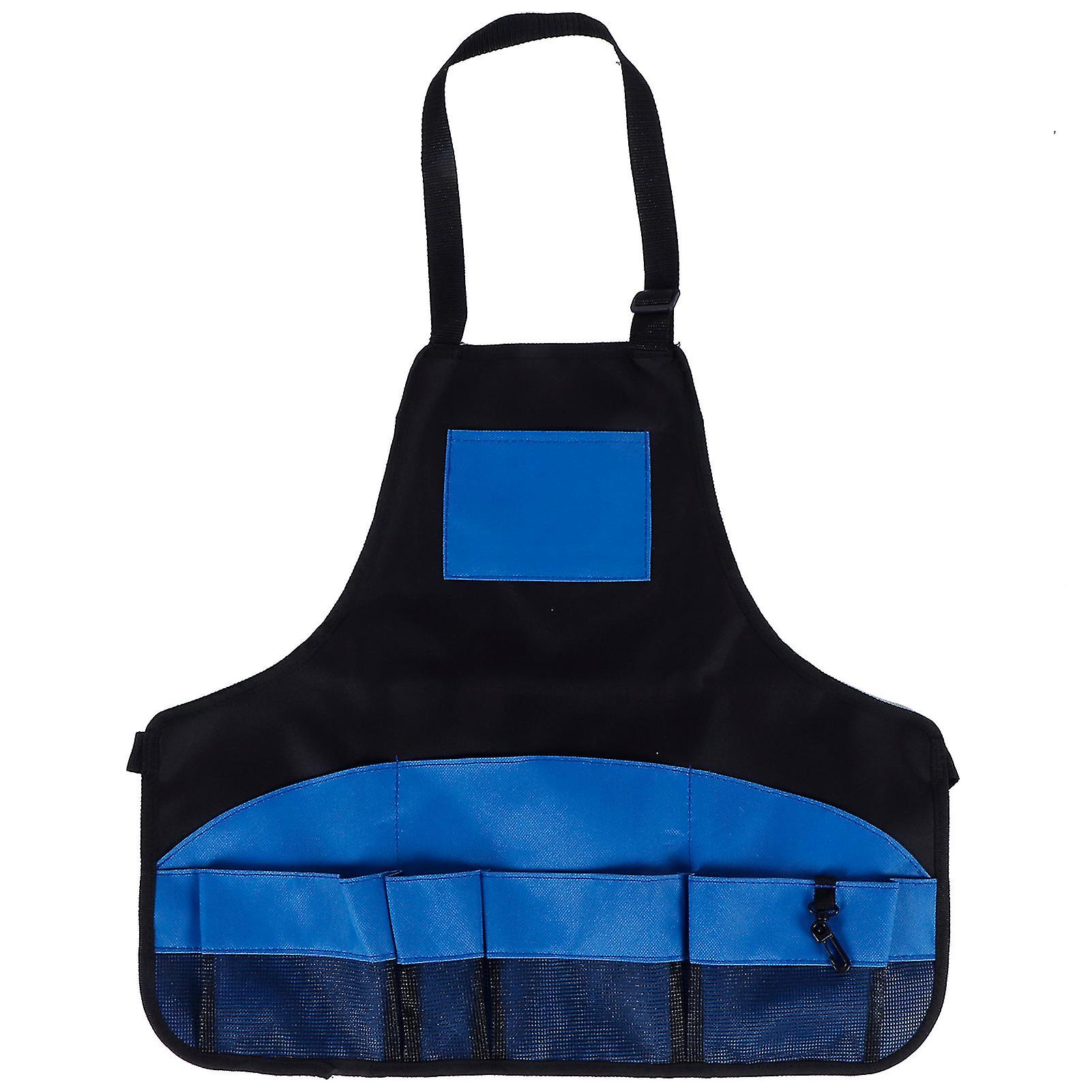 Gardening Tool Storage Apron with Multiple Pockets and Multifunctional Design