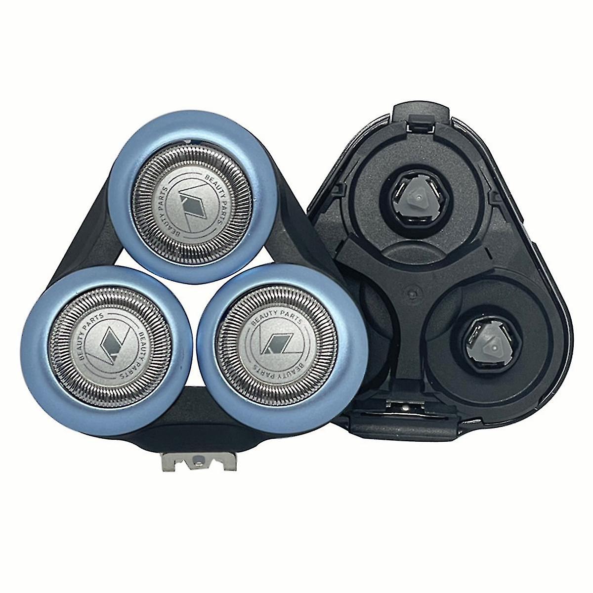Conjunto de Cabeçote Completo de Substituição S6000 compatível com Barbeador Elétrico SH50 5000 6000 S6011 S6015 S6840 S6550-B5