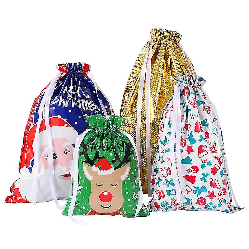 30pcs Christmas Drawstring Bags