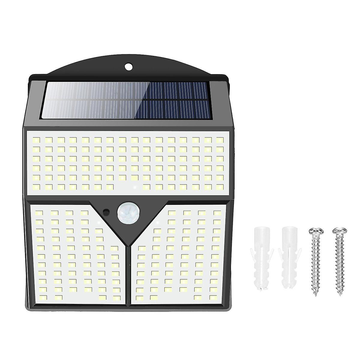 1/2Pcs 436led Solar Light Infrared Motion Sensor Garden Security Wall Light New