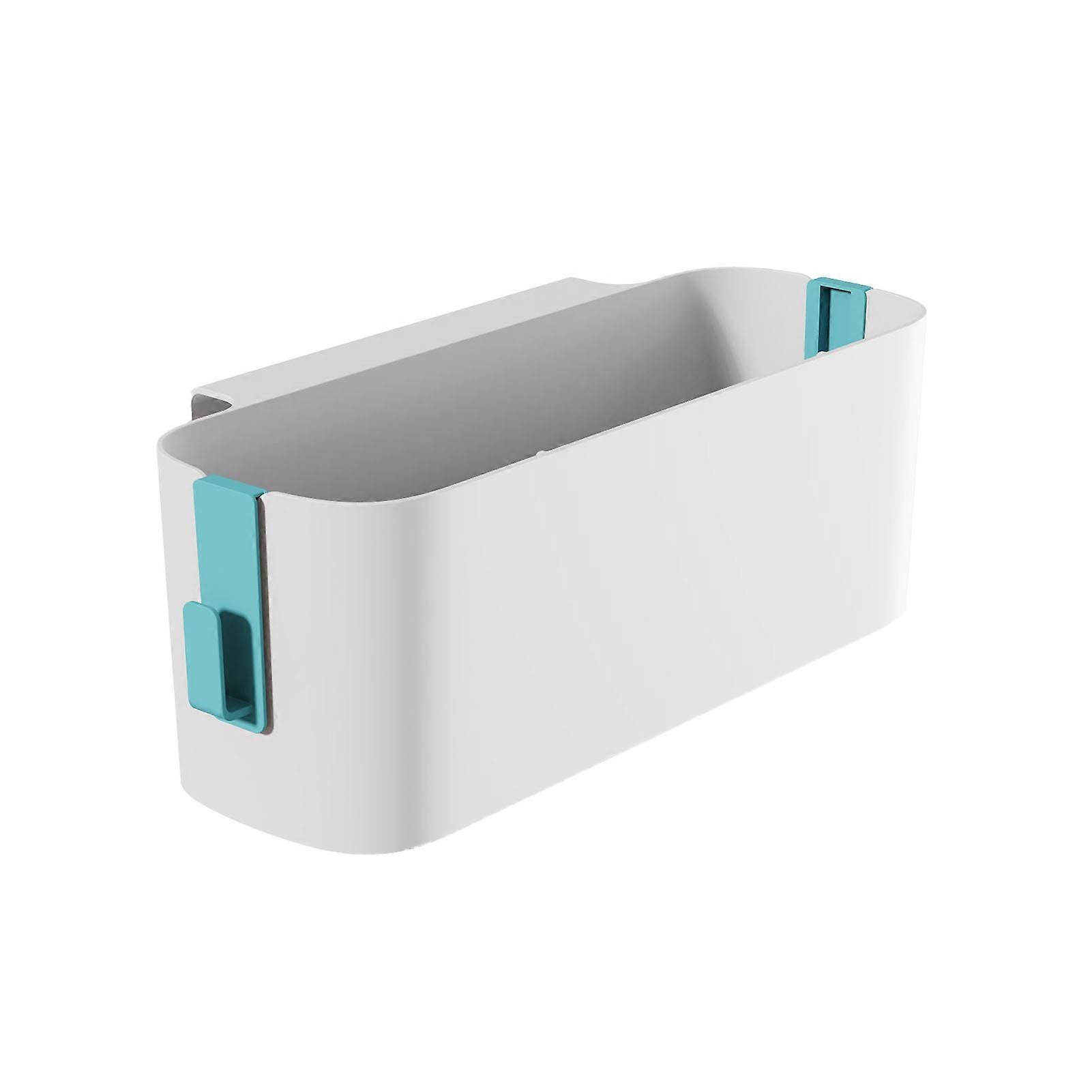 Hanging Storage Container Multifunctional Space Saving Wall Mounted Storage Box Makeup Organizer Tissue Box Green